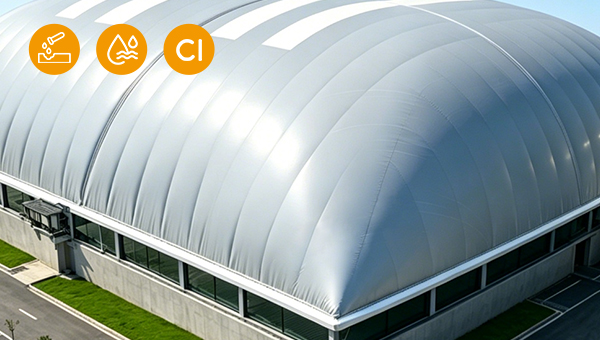 swimming pool dome membrane